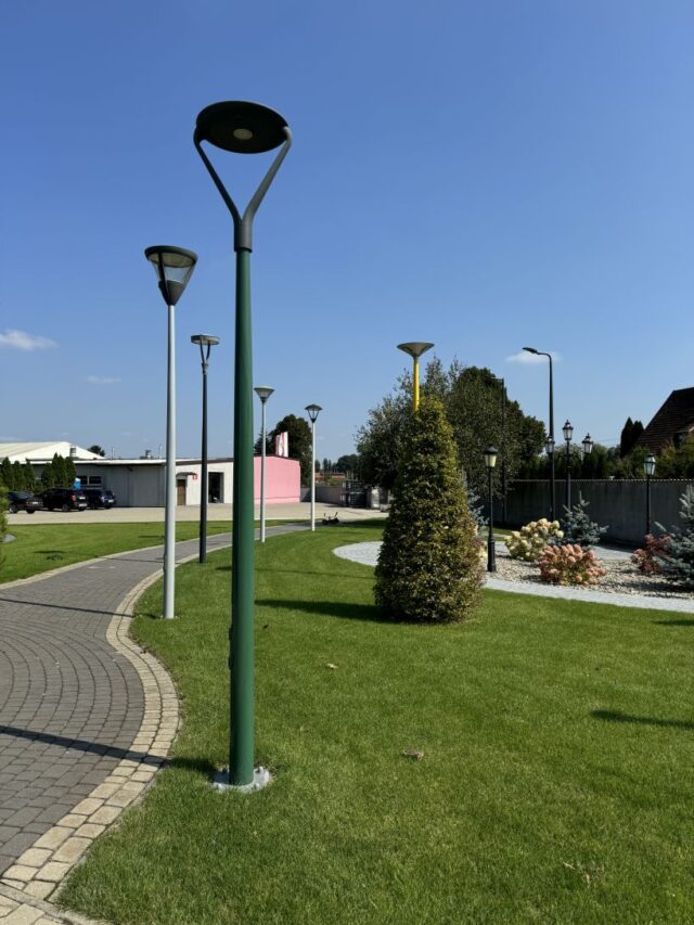 Słupy kompozytowe Agra