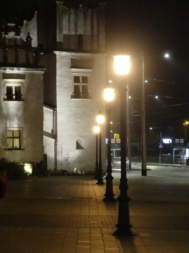 Słupy kompozytowe Parkowe